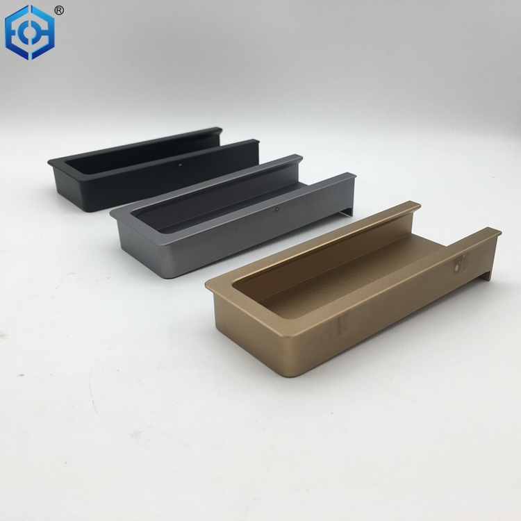 Modern Solid Invisible Drawer Pulls Concealed Embedded Concealed Pull