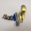 China Supplier Golden Brass Door Stop with Buffer (DS0053)