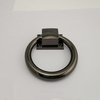 Zinc Alloy Black Chrome Door Ring Handle