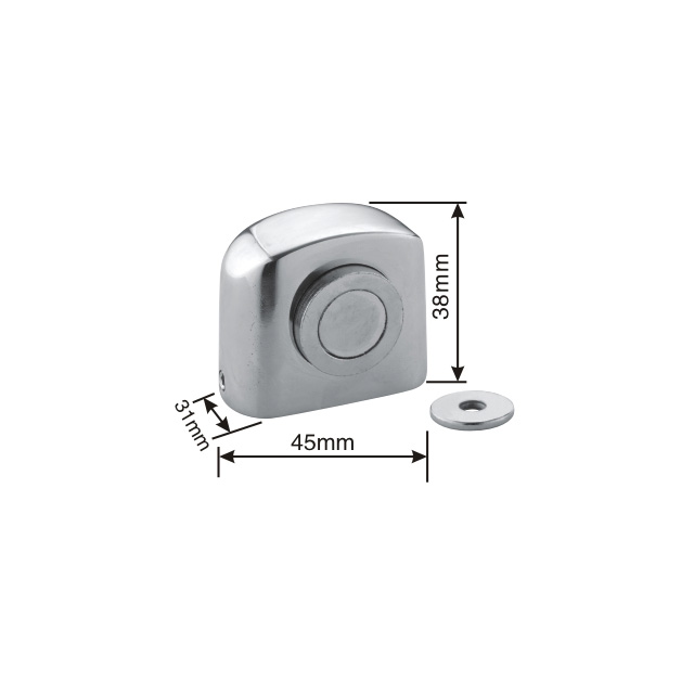 SSS stainless steel New Magnetic door stopper(MDS10-SSS)