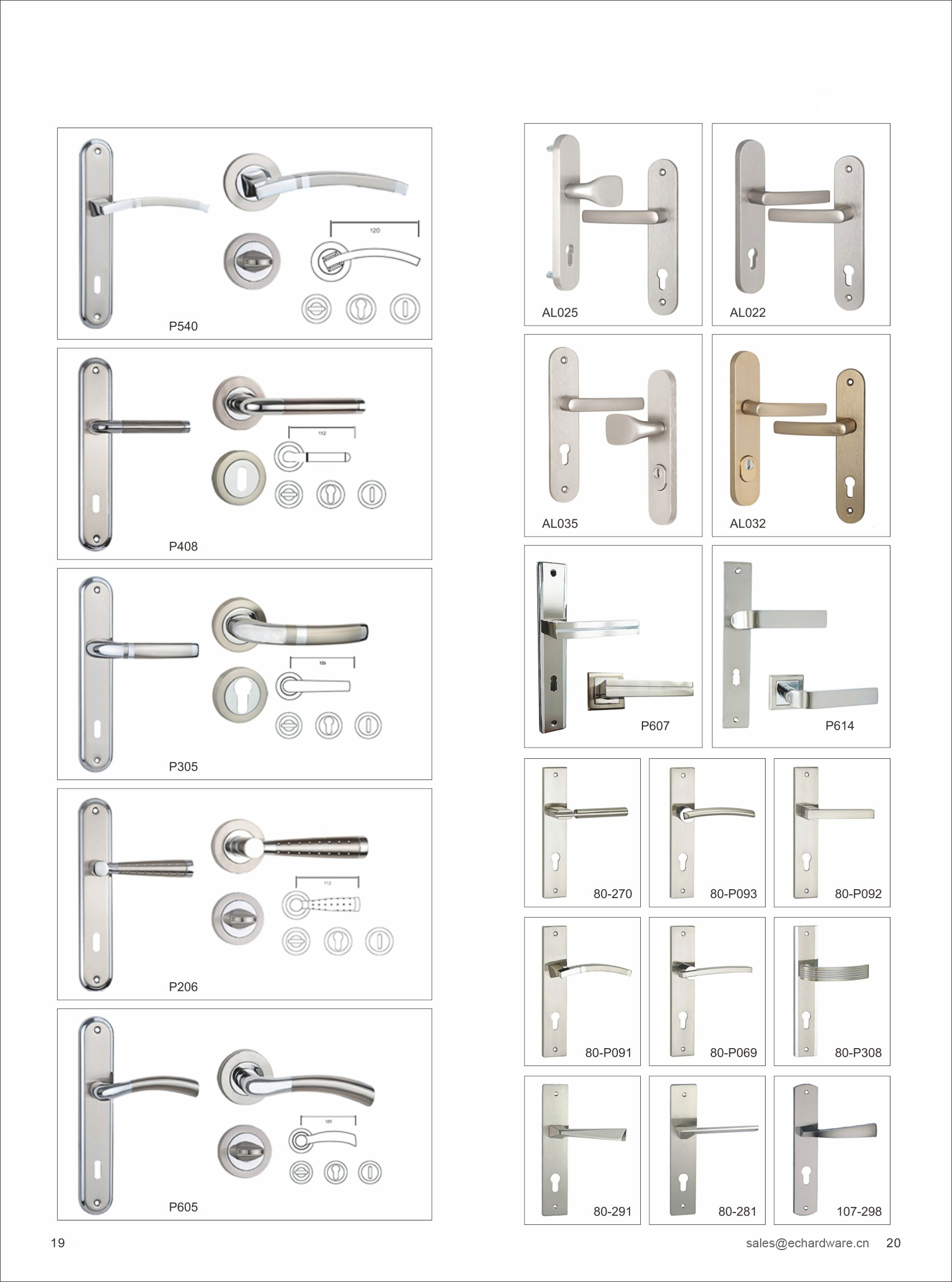 Stainless Steel Recessed Door Hinges (H033)