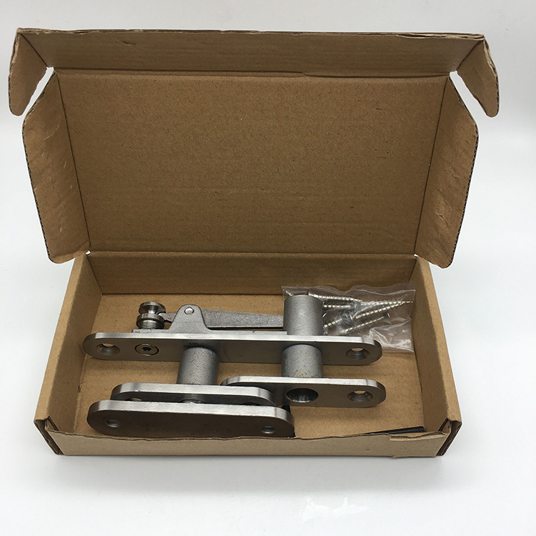 Solid Stainless Steel Invisidoor Hinge Kit Center Pivot Hinge for Heavy