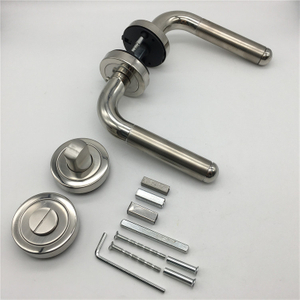 Chrome And Stain Nickel Stainless Steel 304 Internal Bathroom Door Handle Sets