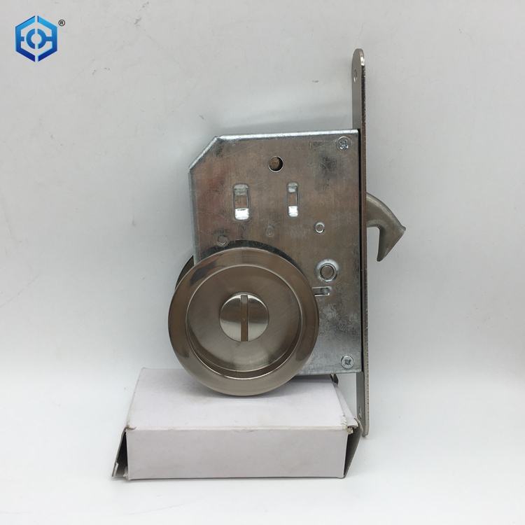 Zinc Alloy Mortice Sliding Door Lock Handles for Interior Door Lock Room Door Handle Modern Anti