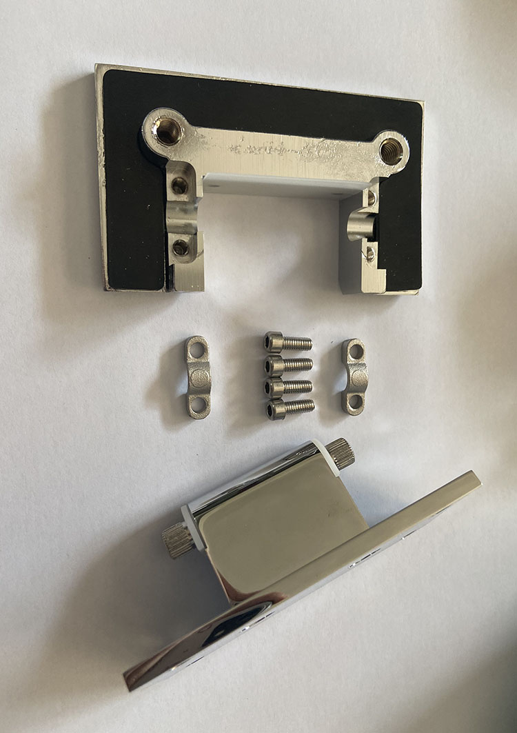 Best Price Adjustable Bathroom Glass Door Hinge Solid Brass Shower Door