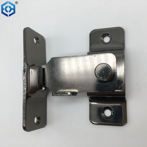 90 Degree Stainless Steel Door Lock Barn Door Right Angle Folding Door Lock Curved Door Buckle