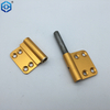 Golden Lift Off Hinge Flag Hinges Detachable Door Hinges Aluminum Alloy Hinge with 8 Mounting Countersunk Holes