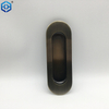 Stainless Steel Cabinet Furniture Oval Concealed Flush Handle