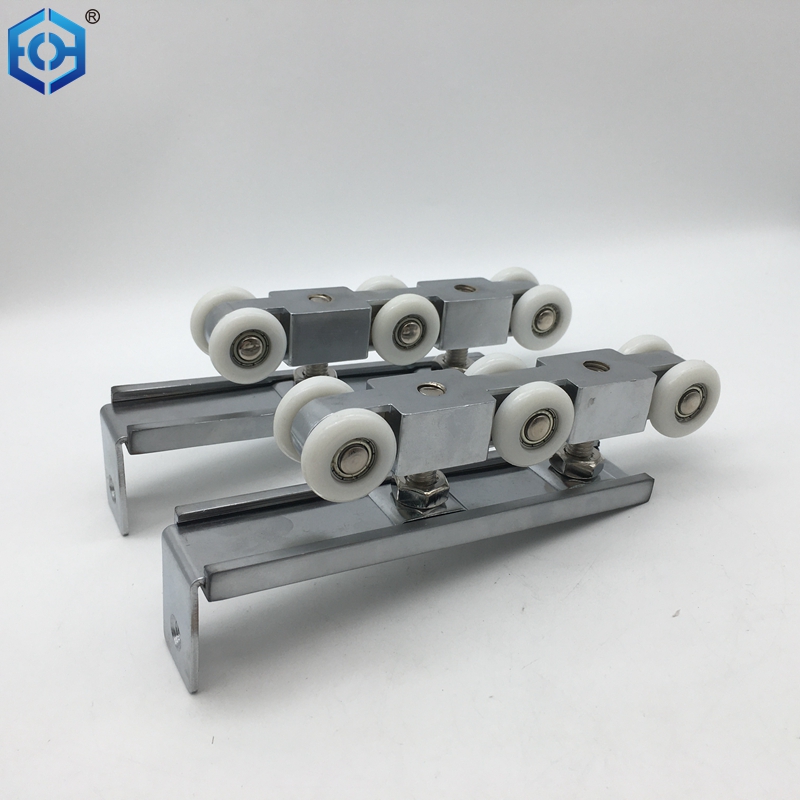 Track Roller Barn Door Track System Door Accessories Hanging 6 Wheels