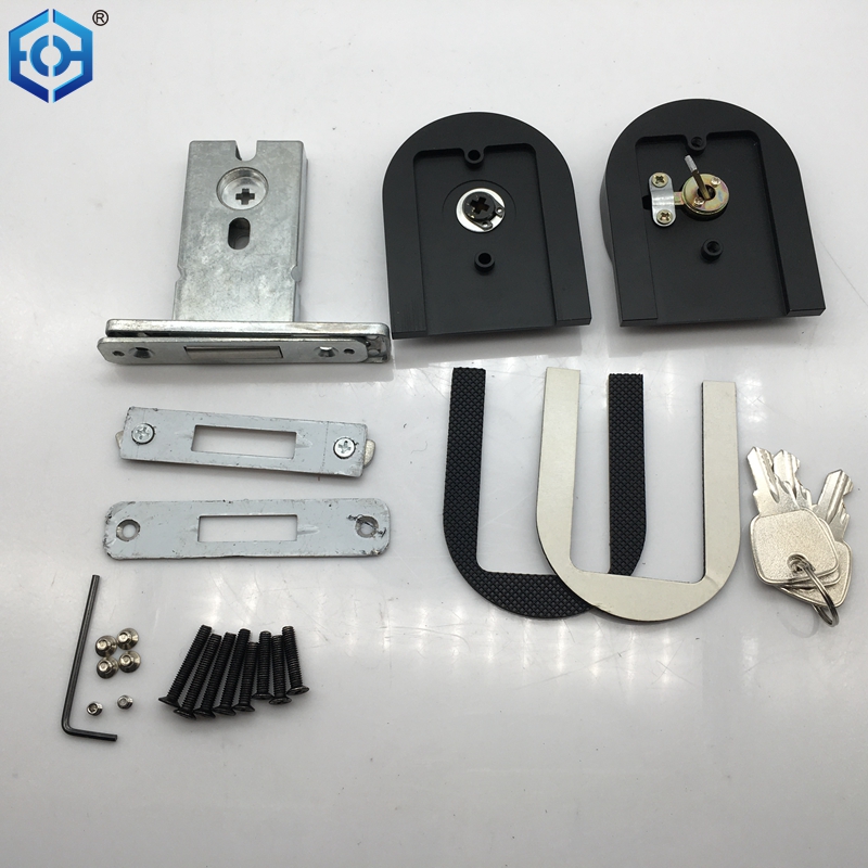 OEM/ODM China Matt Black Slim Frame Sliding Glass Door Lock With Key Buy commercial glass door