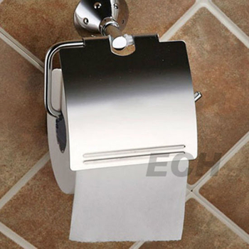 Pss Stainlesss Steel Bathroom Paper Holder with Cover (GHY-8956)