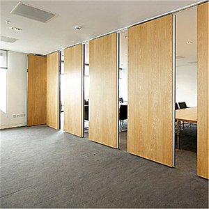 High Quality Movable Sliding Acoustic Panel Wood Sliding Wall Partitions