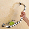 Customized 16 Inches Bathroom 304 Stainless Steel Safety Grab Rail Disabled Toilet Safety Handrail Grab Bar