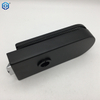 Black Stainless Steel Round Adjusting Sliding Glass Door Lock