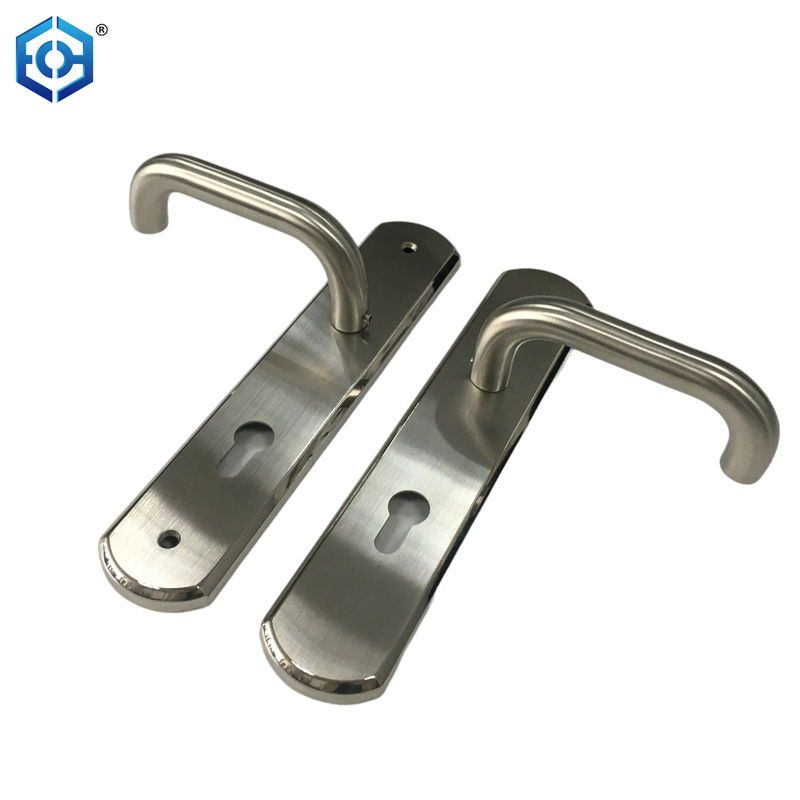 Stainless Steel Tubular Lever Door Pull Handle Door Hardware