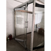 Simple Design Interior Glass Sliding Folding Door with 12mm Tempered Glass