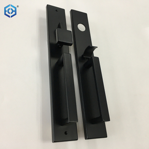 Brass Copper Black Color American Villa Style Handle Entrance Security Door Lock