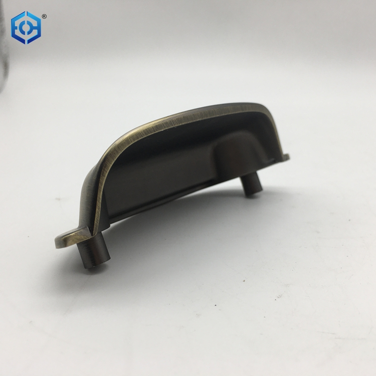 Retro Metal Cupboard Door Furniture Antique Shell Vintage Knobs