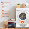 Degrees Of Comfort Electric Blanket Full Size | Single Control with Auto Shut Off | Micro Plush Heated Blanket for Bed | Machine Washable | UL Certified - Ivory, 80Wx84L