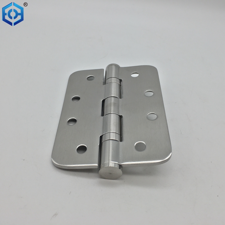 SUS304 Solid Stainless Steel Door Hinges for Heavy Door with Rounded