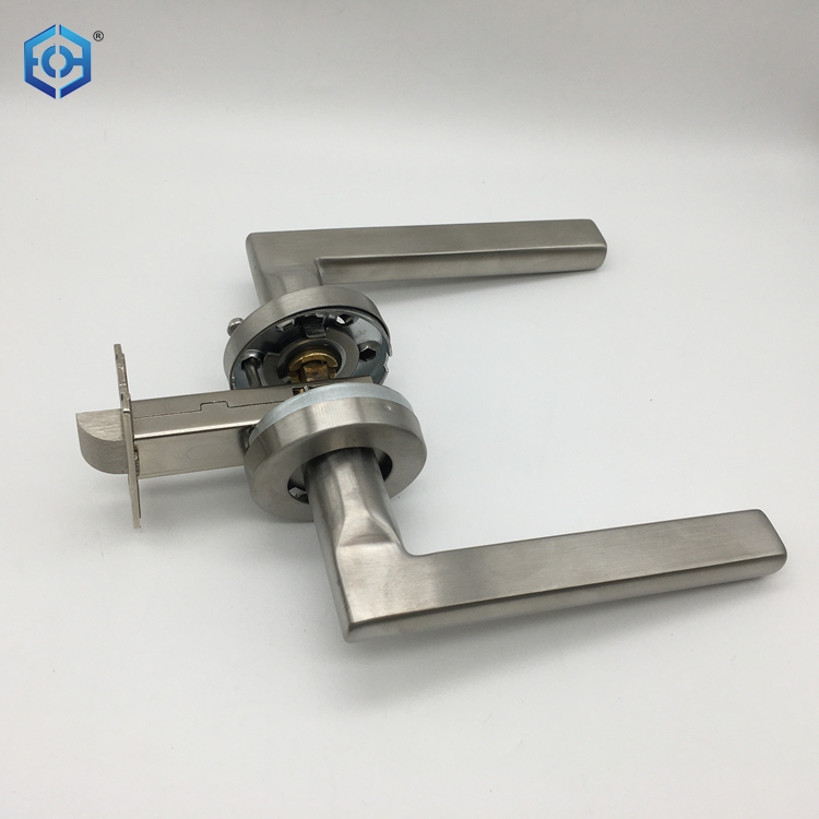 304 Stainless Steel Bathroom BK Lever Door Lock - Buy passage lever ...