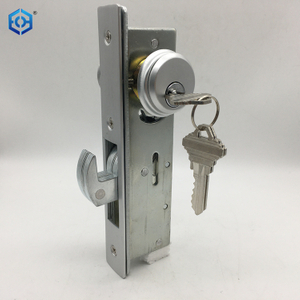 China Factory Double Side KFC Hook Aluminum Sliding Door Lock