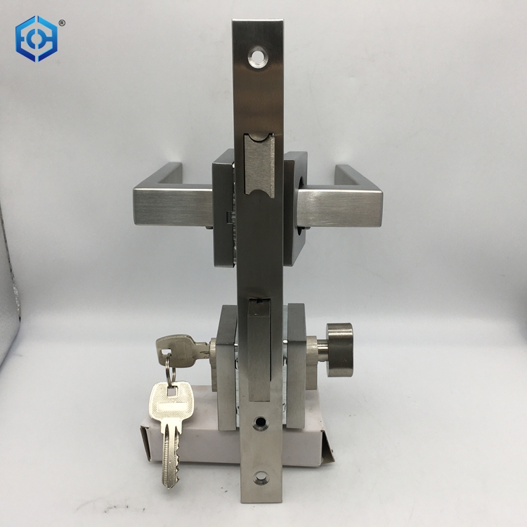 Heavy Duty Door Lock Double Sided Stainless Steel Handle Lock Mortise Door Handle Lock Set