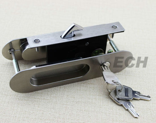 Standard Stainless Steel Sliding Door Lock Door Lock (MLE012)
