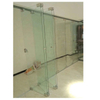 stainless steel hardware sliding folding glass partition