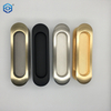 Sliding Door Lock Handle Interior Door Pull Lock Modern Anti-theft Room Wood Door Lock Furniture Hardware Door Latch Lock
