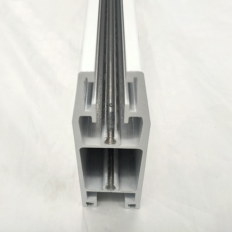 Custom Design Aluminum Glass Folding Door Clamp 812mm Tempered Single