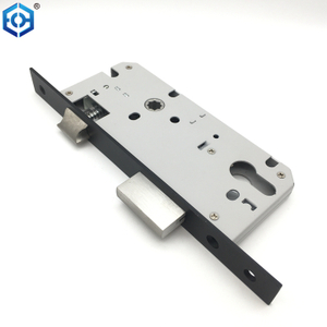 Black Stainless Steel 5085 European Mortise Lock Body Anti-theft Double Lock