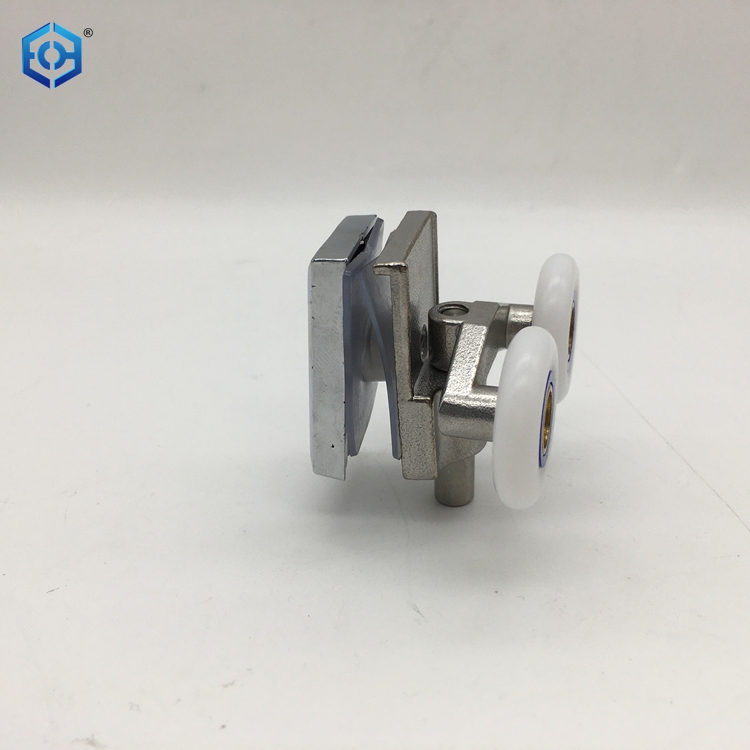 Stainless Steel Shower Door Twin Rollers Runners for Shower Rooom