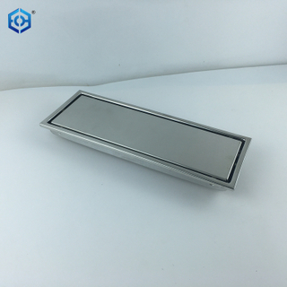 Long Square Stianless Steel Floor Drain