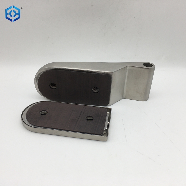 Solid Stainless Steel Office Door Hinges Concept Office Frameless Glass