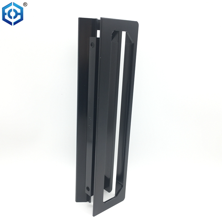 Black Aluminum Pocket Door Hardware Sliding Door Handles Buy sliding