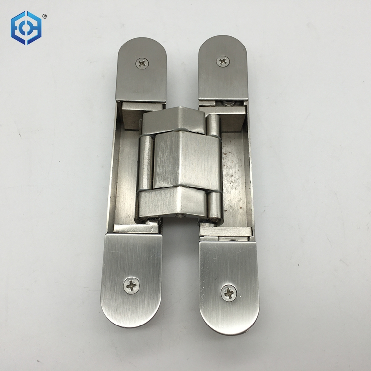 3D Adjustable Concealed Hinge for 60kg Load Capacity Door Invisible