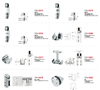 Sliding Glass Door Accessories System Hardware Fittings