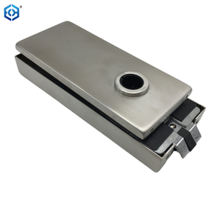SSS Stainless Steel Square Door Lock for Frameless Glass Door