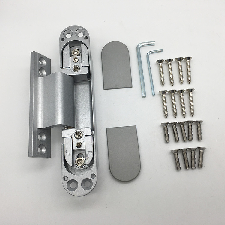 Zinc Alloy 120 Degree Second-Dimensional Adjustable Invisible Concealed Door Cabinet Hinge