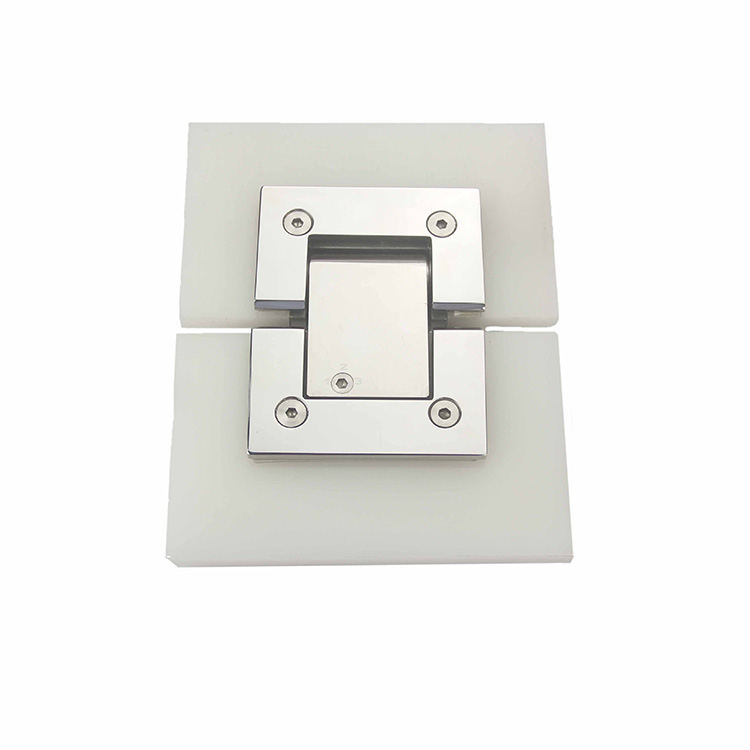 Factory Price 304 Stainless Steel Hydraulic Glass Door Shower Hinge /Brass Polished Chromed Bathroom Glass Shower Door Hinge Bathroom Accessories Hinge