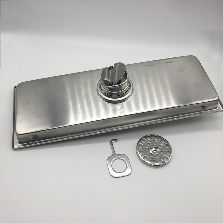 Bathroom Accessories Set Stainless Steel Invisible Shower Drain Shower Channel Linear Floor Drain