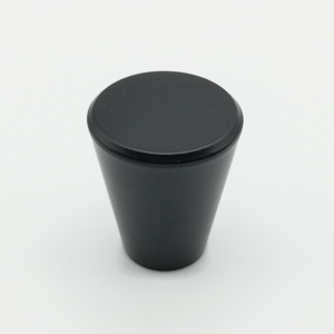 Aluminum Profile Black Or Silver Furniture Cabinet Drawer Handle And Pull Knob 