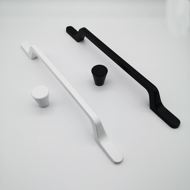 Black Or Silver Wholesale New Products Aluminium Kitchen Furniture Wood Handles Buy