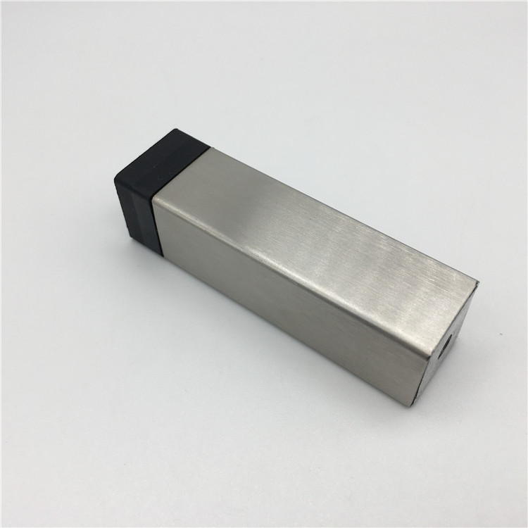 304 stainless steel square shape wall mounted door stopper