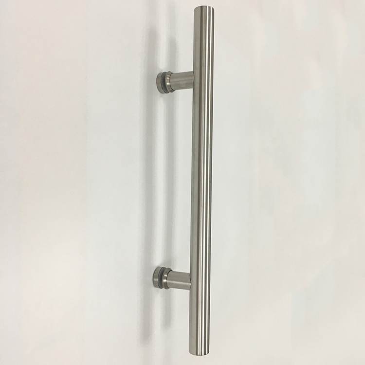Factory Stainless Steel Ladder Door Pull Handle for Frameless Glass