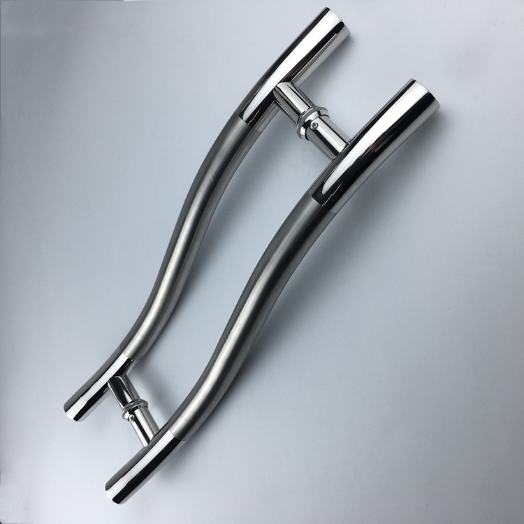 Stainless Steel Long Entry Entrance Exterior Commercial Glass Door Pull
