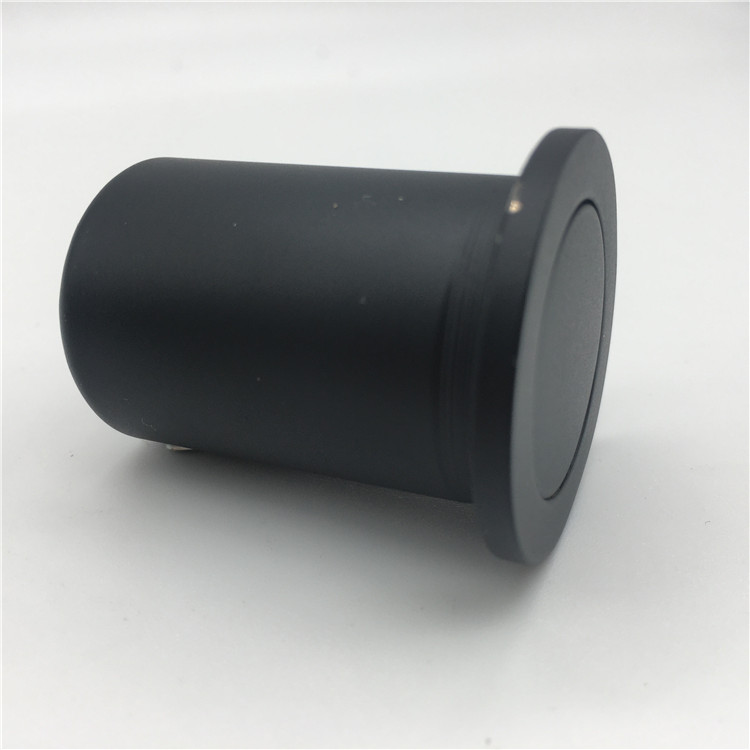 Black SS304 Flush Bolt Accessory Door Dust Proof Strike Socket