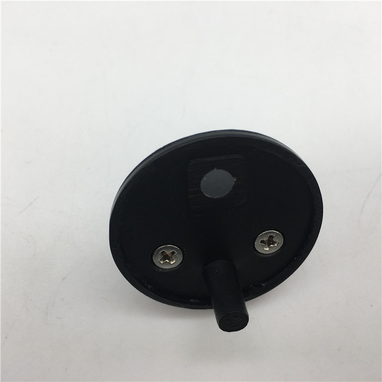 Black Stainless Steel 304 Rubber Hemisphere Door Stoppers For Metal Door Accessories 