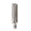 Luxury Stainless Steel Safety Security Glass Entry Front Door Handle Lock Set